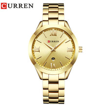 Load image into Gallery viewer, CURREN Gold Watch Women