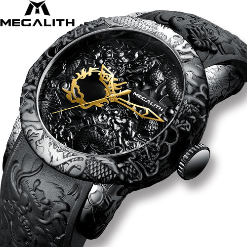 MEGALITH Fashion Gold Dragon