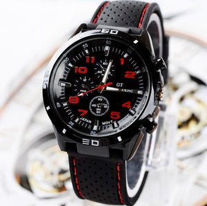 2019 Luxury Brand rubber Quartz Watch