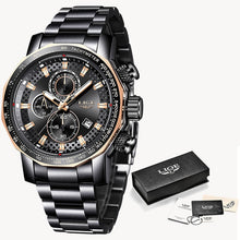 Load image into Gallery viewer, Relogio Masculino LIGE New Sport Chronograph Mens