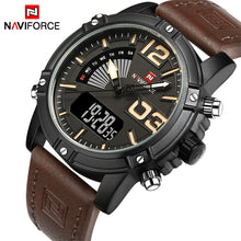 Load image into Gallery viewer, 2019 NAVIFORCE Men&#39;s Fashion Sport Watches Men