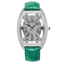 Load image into Gallery viewer, Woman Quartz Watch Rose Gold Full Diamond