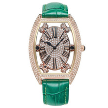 Load image into Gallery viewer, Woman Quartz Watch Rose Gold Full Diamond