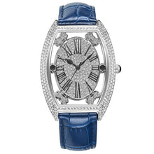 Load image into Gallery viewer, Woman Quartz Watch Rose Gold Full Diamond