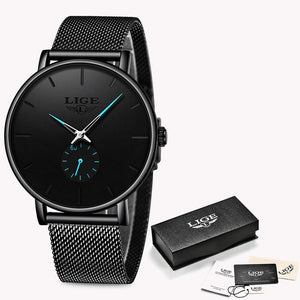 LIGE 2019 New Fashion Sports Mens Watches