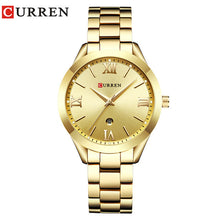 Load image into Gallery viewer, CURREN Gold Watch Women