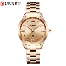 Load image into Gallery viewer, CURREN Gold Watch Women