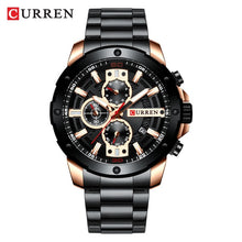 Load image into Gallery viewer, CURREN Watches Men Stainless Steel Band